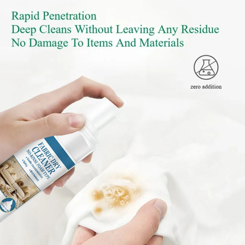 Fabric Dry Cleaner Foam Spray