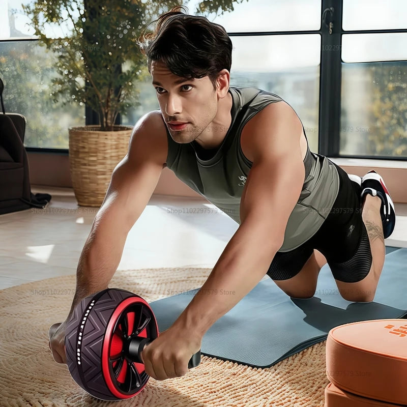 UniversalSports Ab Roller – Silent Core Trainer for Home Workouts ✅