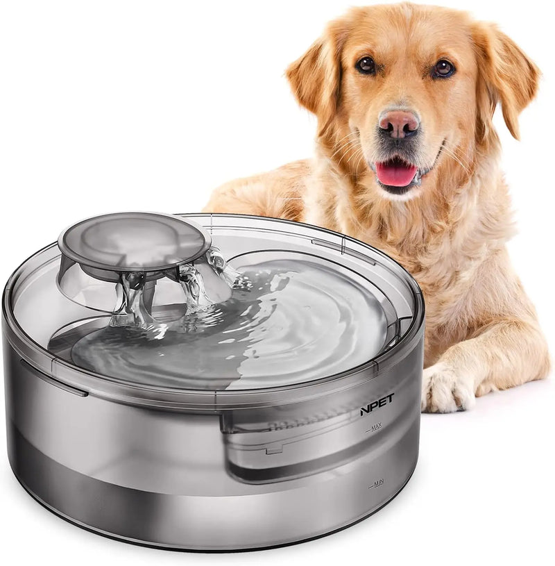 NPET DF10 Automatic Pet Water Fountain – 5L for Cats & Dogs