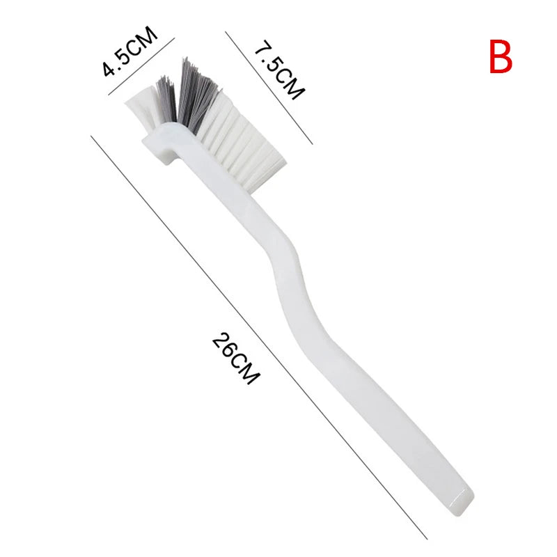 Plastic Household Cleaning Brushes – Narrow Long Handles for Kitchen
