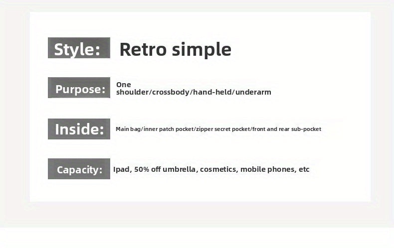 Elegant Women’s Handbag – Brown & Black with Gold Details